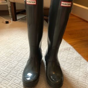 Hunter rain boots